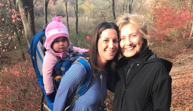 This Hillary Supporter Needed to Take a Post-election Walk and Surprisingly Ran into Hillary Clinton Herself
