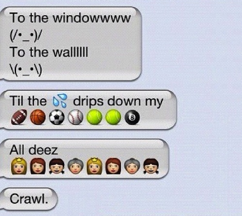 Song Lyrics Brilliantly Expressed Through Emojis
