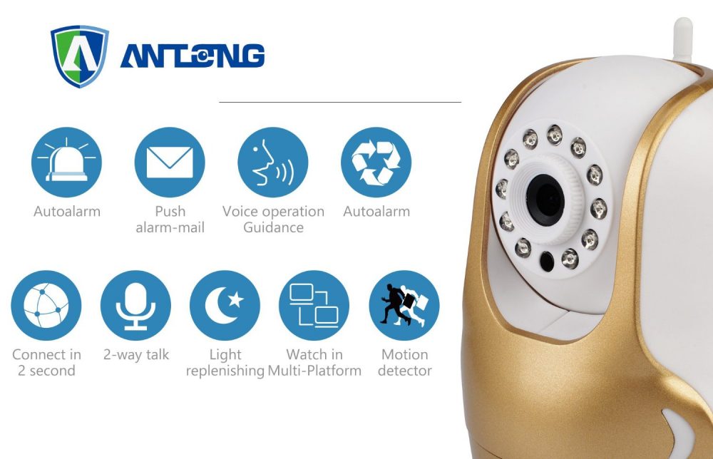 Antong 720P HD Wireless Security Camera