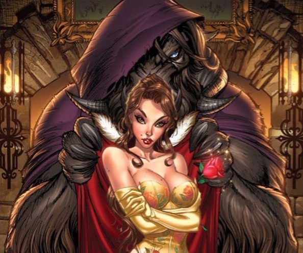 Disney Princesses Reimagined as Sexy Comic-book Heroines