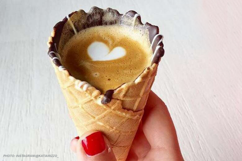 Coffee in A Cone Is the Latest Food Trend