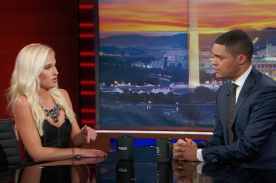 Trevor Noah's Face Off with Tomi Lehran on the Daily Show